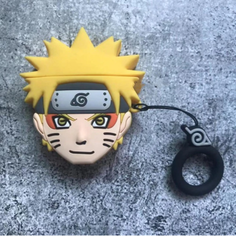 Naruto Uzumaki Silicone AirPods Case - phosos store