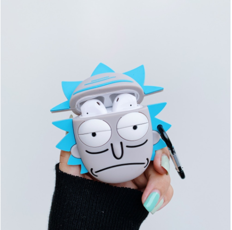 Rick Silicone AirPods Case - phosos store