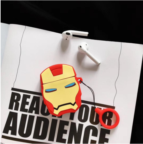Iron Man Silicone AirPods Case - phosos store