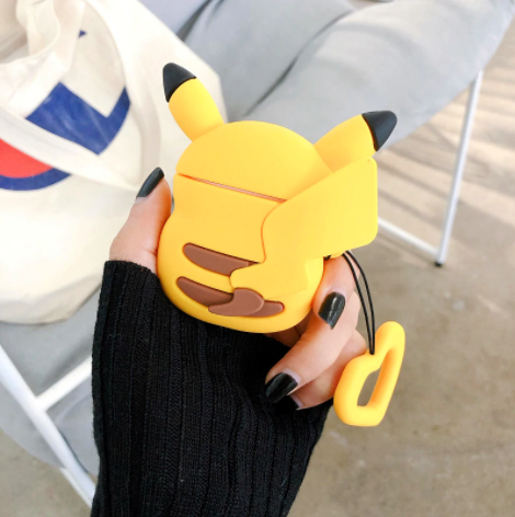 Pikachu Silicone AirPods Case - phosos store