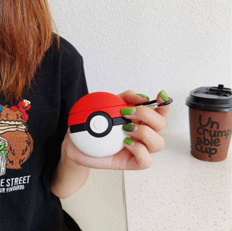 Poke'ball Silicone AirPods Case - phosos store