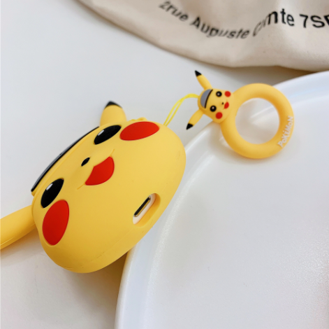 Lucky Hat Pikachu Silicone AirPods Case - phosos store