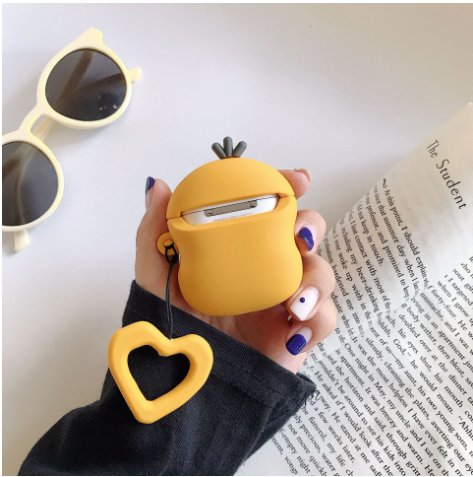 Sleeping Psyduck Silicone AirPods Case - phosos store