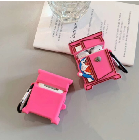 Doraemon Silicone AirPods Case - phosos store