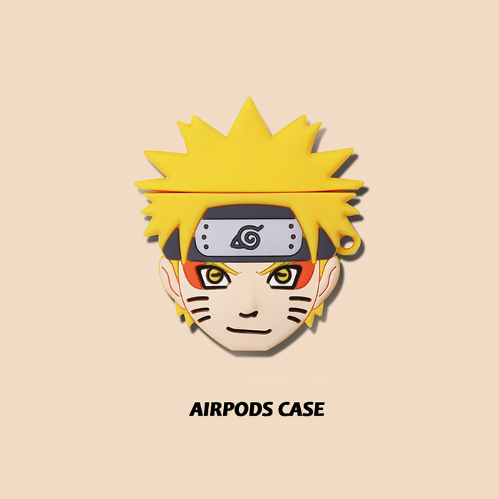Naruto Uzumaki Silicone AirPods Case - phosos store