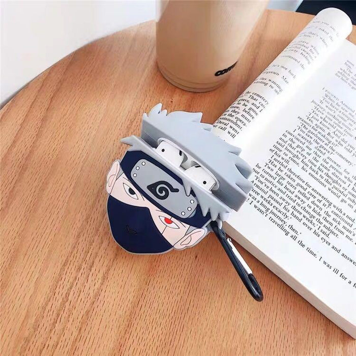 Kakashi Hatake Silicone AirPods Case - phosos store