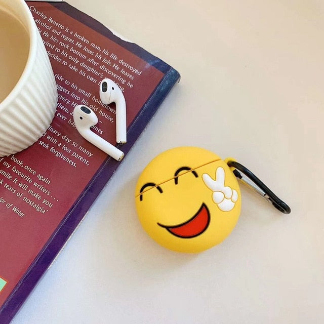 Emoji Silicone AirPod Cases - phosos store