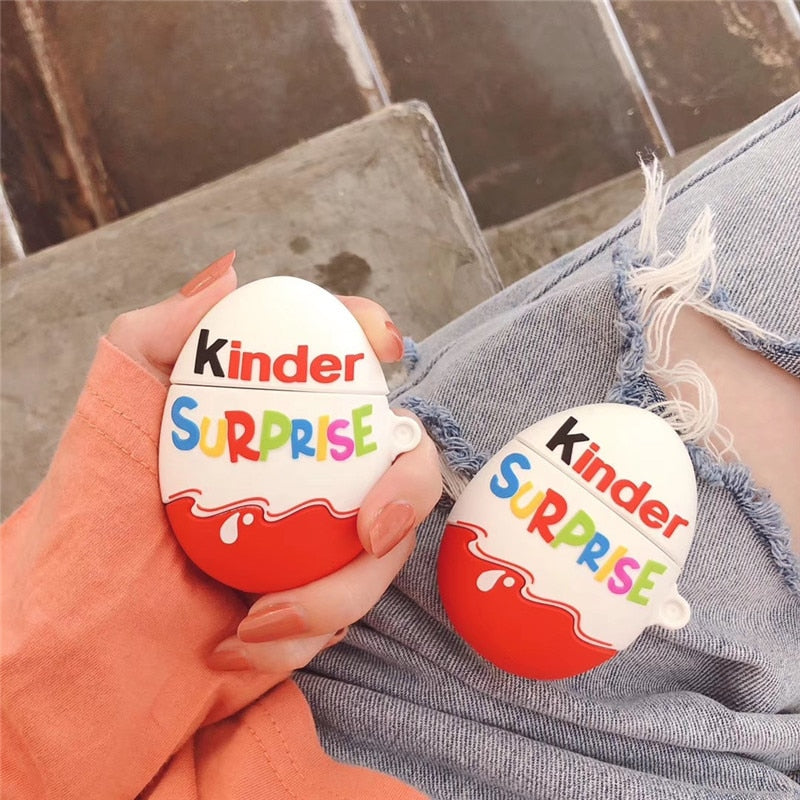 Kinder Surprise Silicone AirPods Case - phosos store