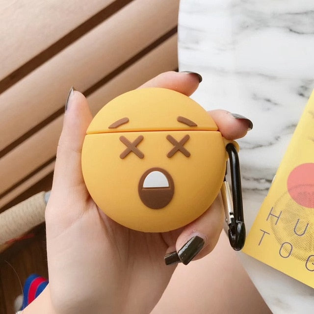 Emoji Silicone AirPod Cases - phosos store