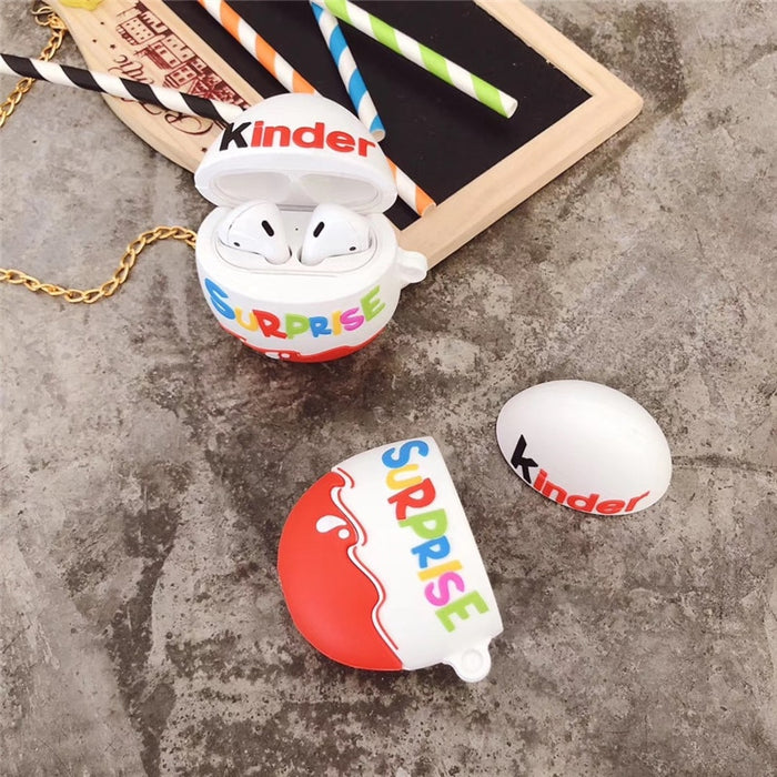 Kinder Surprise Silicone AirPods Case - phosos store