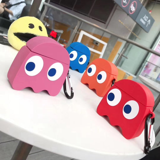 Pac-Man Ghosts Silicone AirPod Cases - phosos store