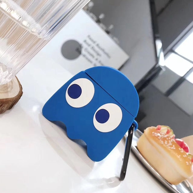 Pac-Man Ghosts Silicone AirPod Cases - phosos store