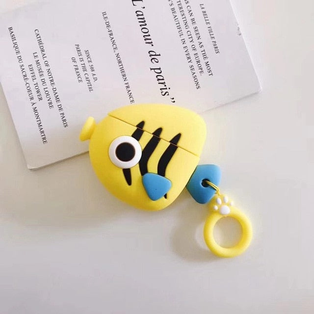 Cute Animals Silicone AirPod Cases - phosos store