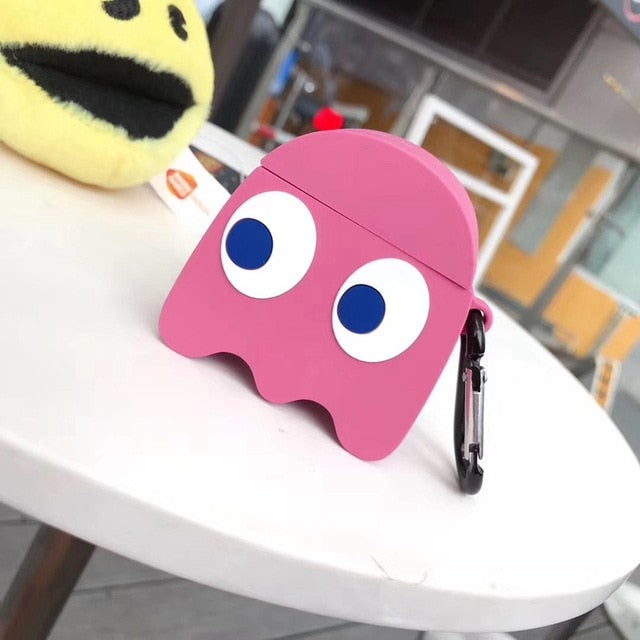Pac-Man Ghosts Silicone AirPod Cases - phosos store