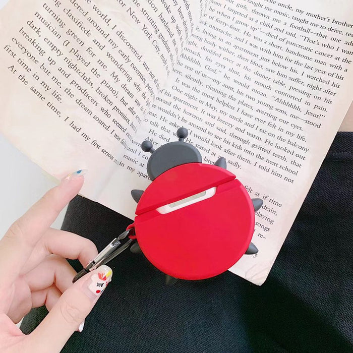 Ladybug Silicone AirPods Case - phosos store