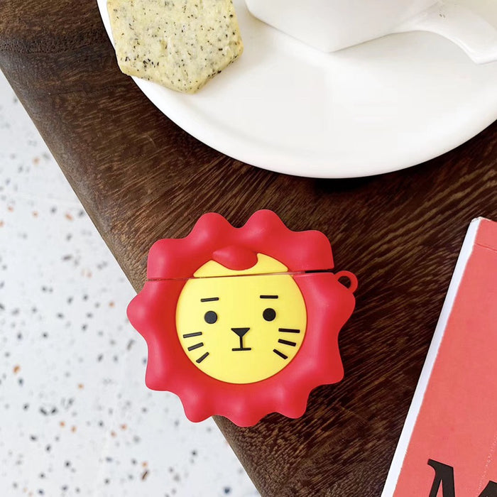 Shy Lion Silicone AirPods Case - phosos store