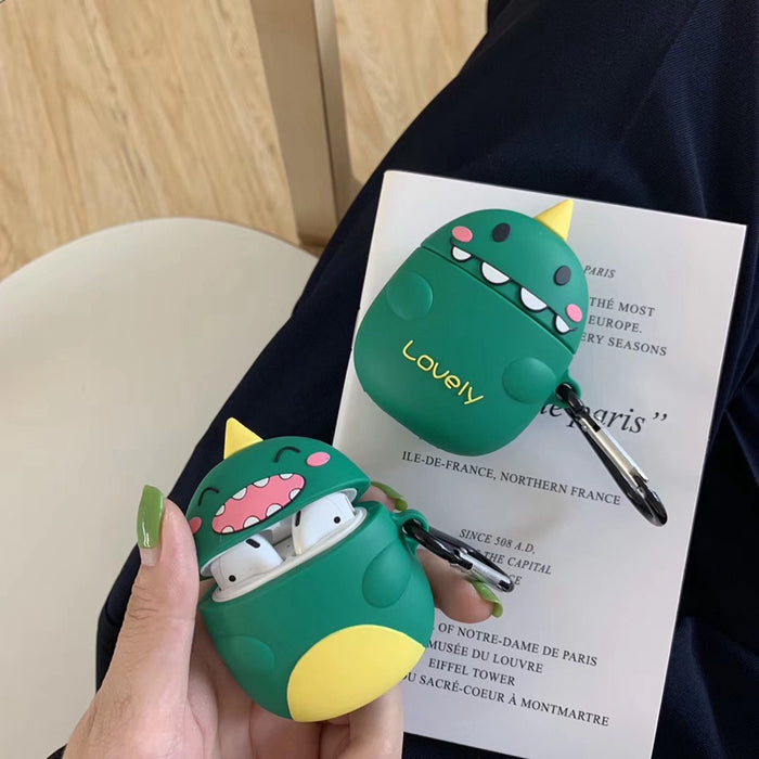 Cute Dinosaur Silicone AirPod Cases - phosos store