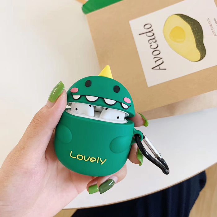 Cute Dinosaur Silicone AirPod Cases - phosos store