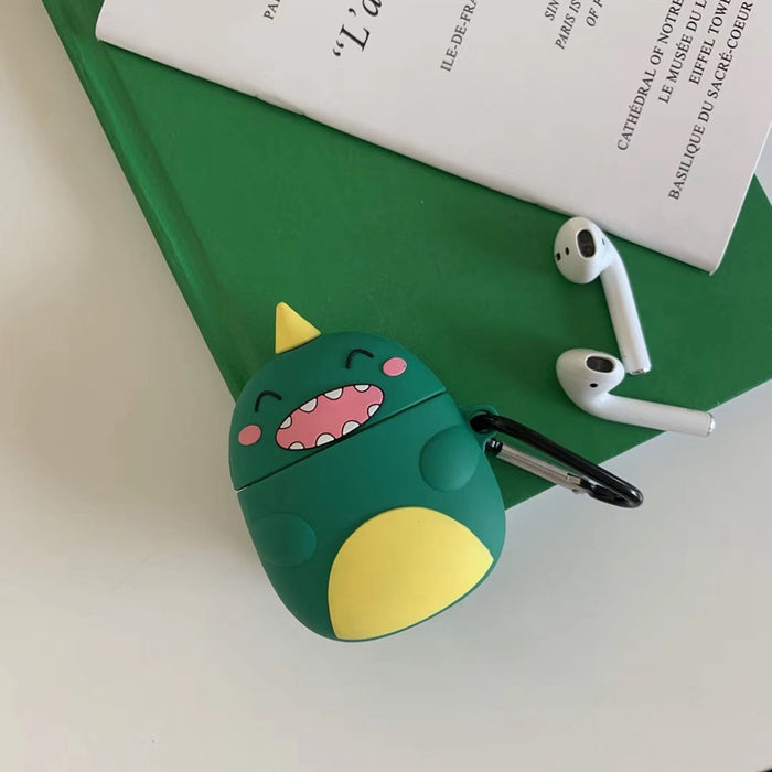 Cute Dinosaur Silicone AirPod Cases - phosos store