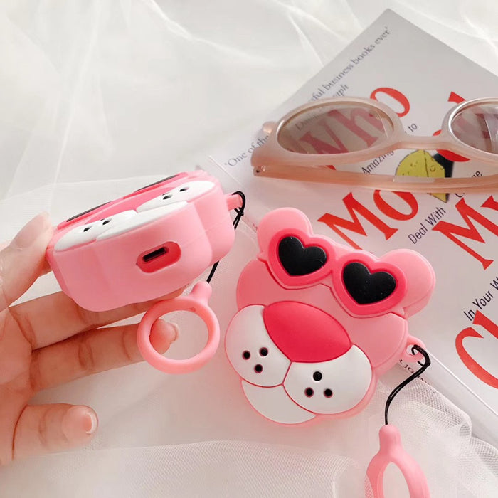 Pink Panther Silicone AirPods Case - phosos store