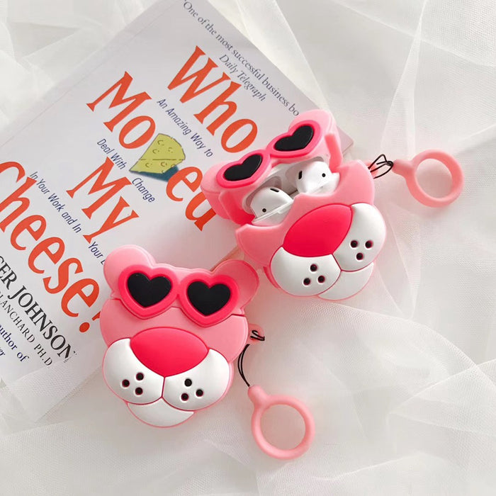 Pink Panther Silicone AirPods Case - phosos store