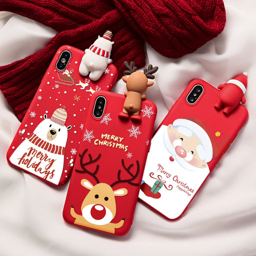 Christmas Cartoon Phone Case - phosos store