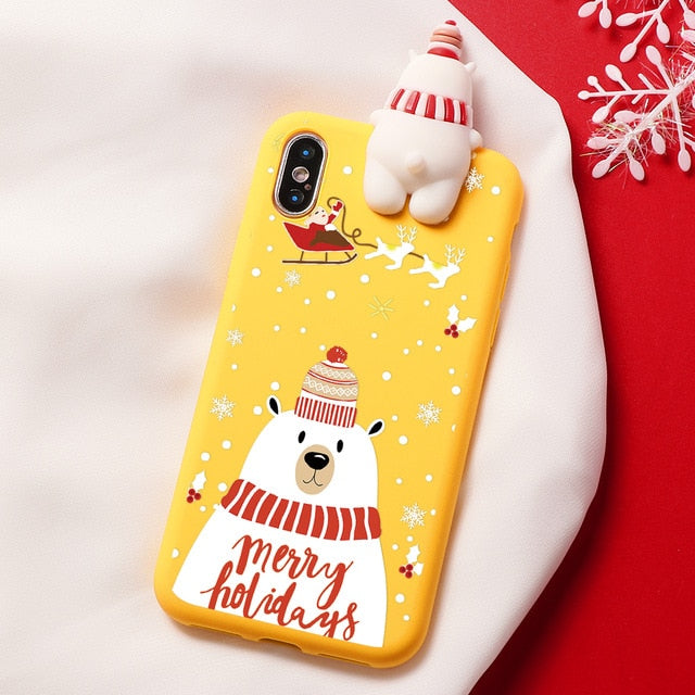 Christmas Cartoon Phone Case - phosos store
