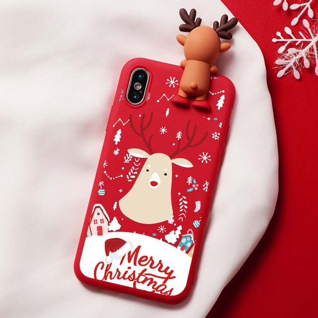 Christmas Cartoon Phone Case - phosos store