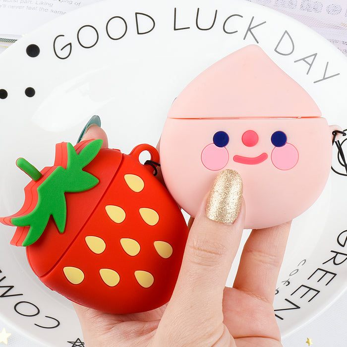 Cute Fruit Silicone AirPod Cases - phosos store