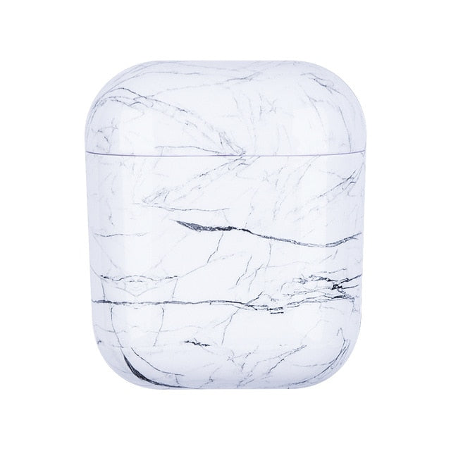 Marble Pattern Protective AirPods Case - phosos store