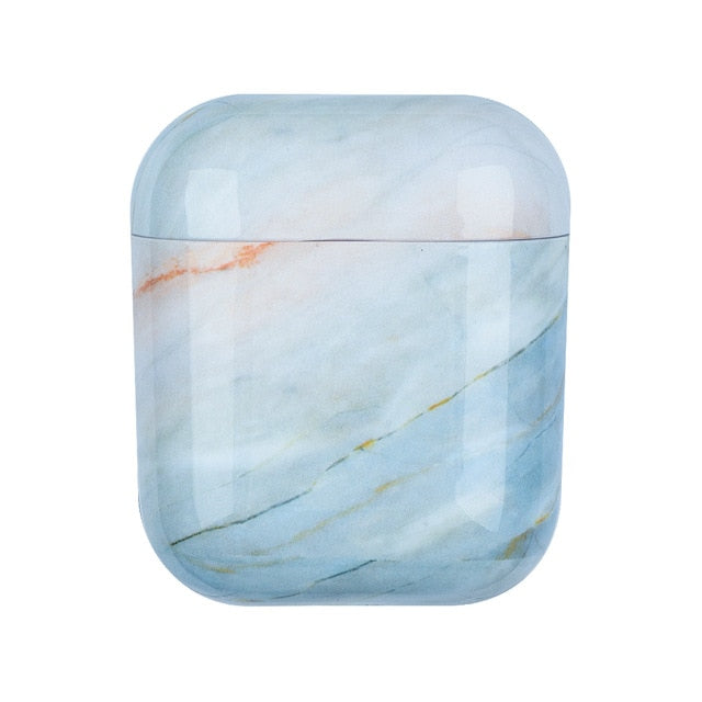 Marble Pattern Protective AirPods Case - phosos store