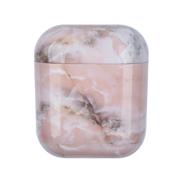 Marble Pattern Protective AirPods Case - phosos store
