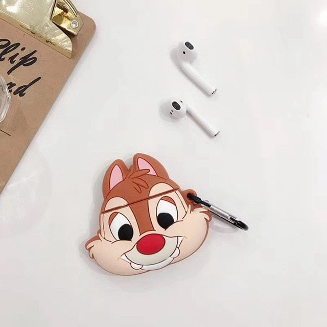 Chip and Dale Silicone Airpods Case - phosos store