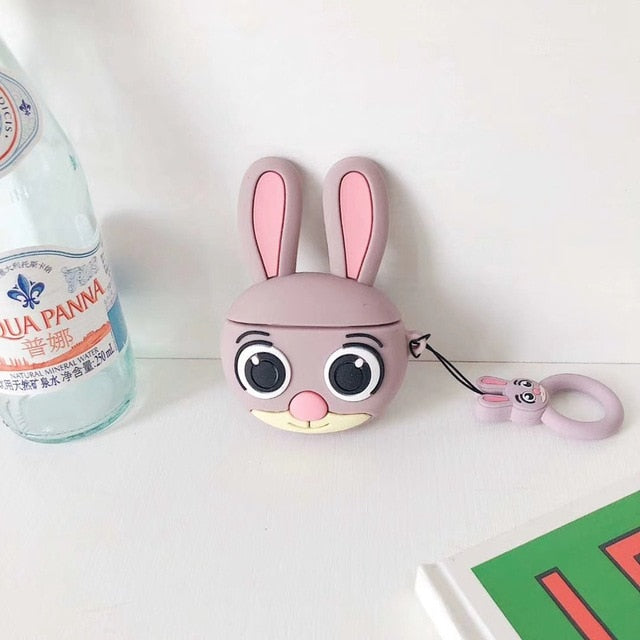 Judy Hopps Silicone AirPod Cases - phosos store