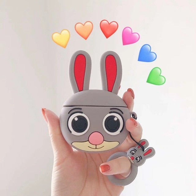 Judy Hopps Silicone AirPod Cases - phosos store