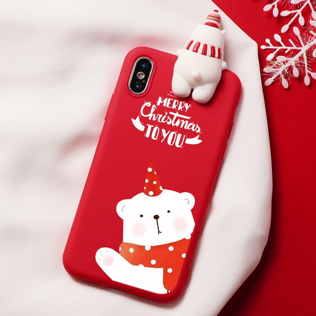Christmas Cartoon Phone Case - phosos store