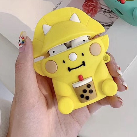 Cute Dinos Silicone AirPod Cases - phosos store