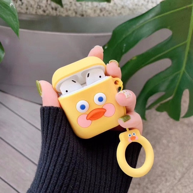 Bread Face Silicone AirPod Cases - phosos store