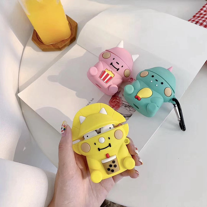 Cute Dinos Silicone AirPod Cases - phosos store