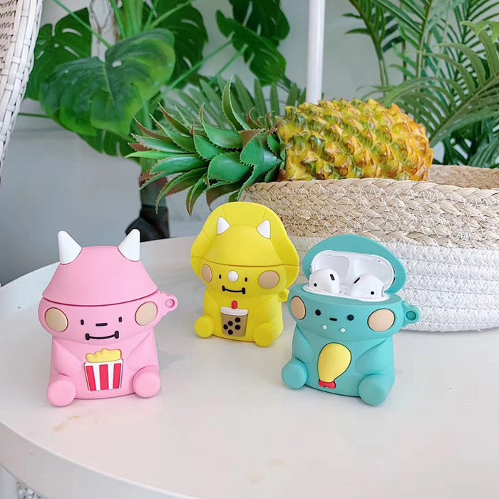 Cute Dinos Silicone AirPod Cases - phosos store