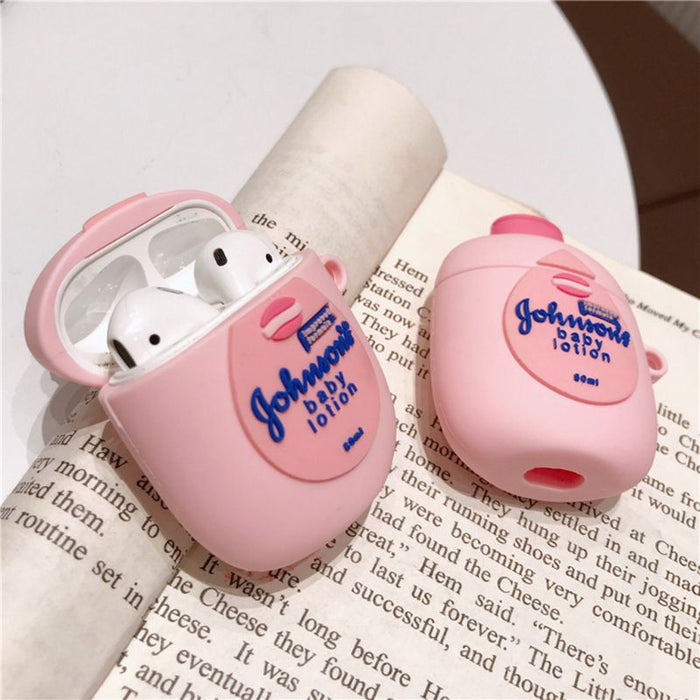 Johnson's Baby Lotion Silicone AirPods Case - phosos store