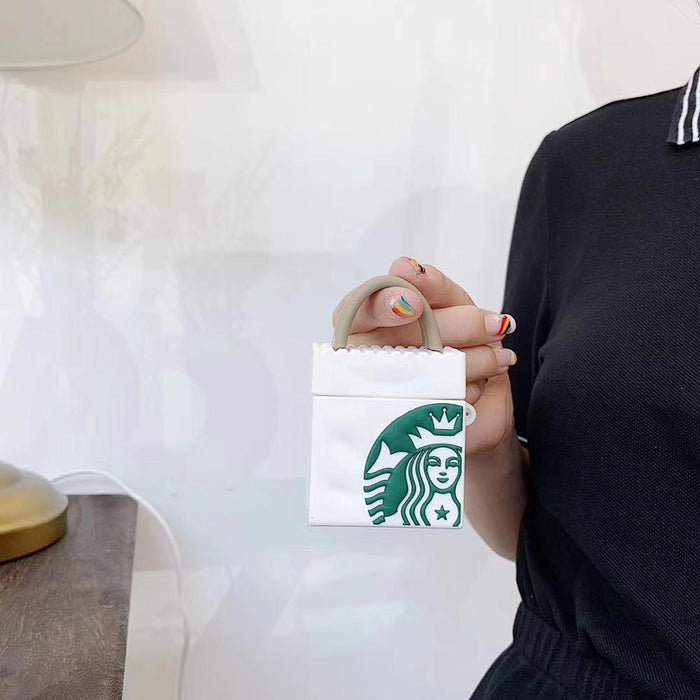 Starbucks Silicone AirPods Case - phosos store