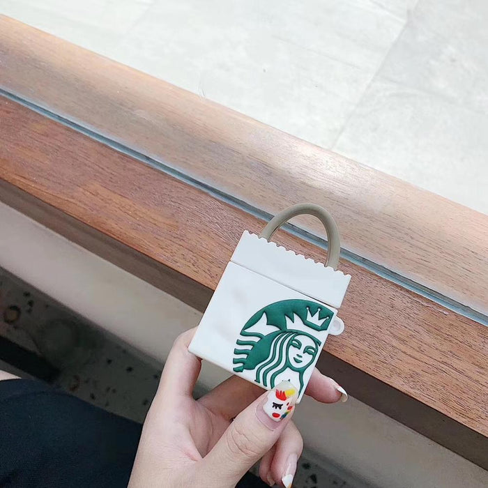Starbucks Silicone AirPods Case - phosos store