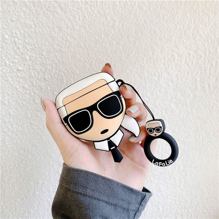 Karl Lagerfeld Silicone AirPods Case - phosos store