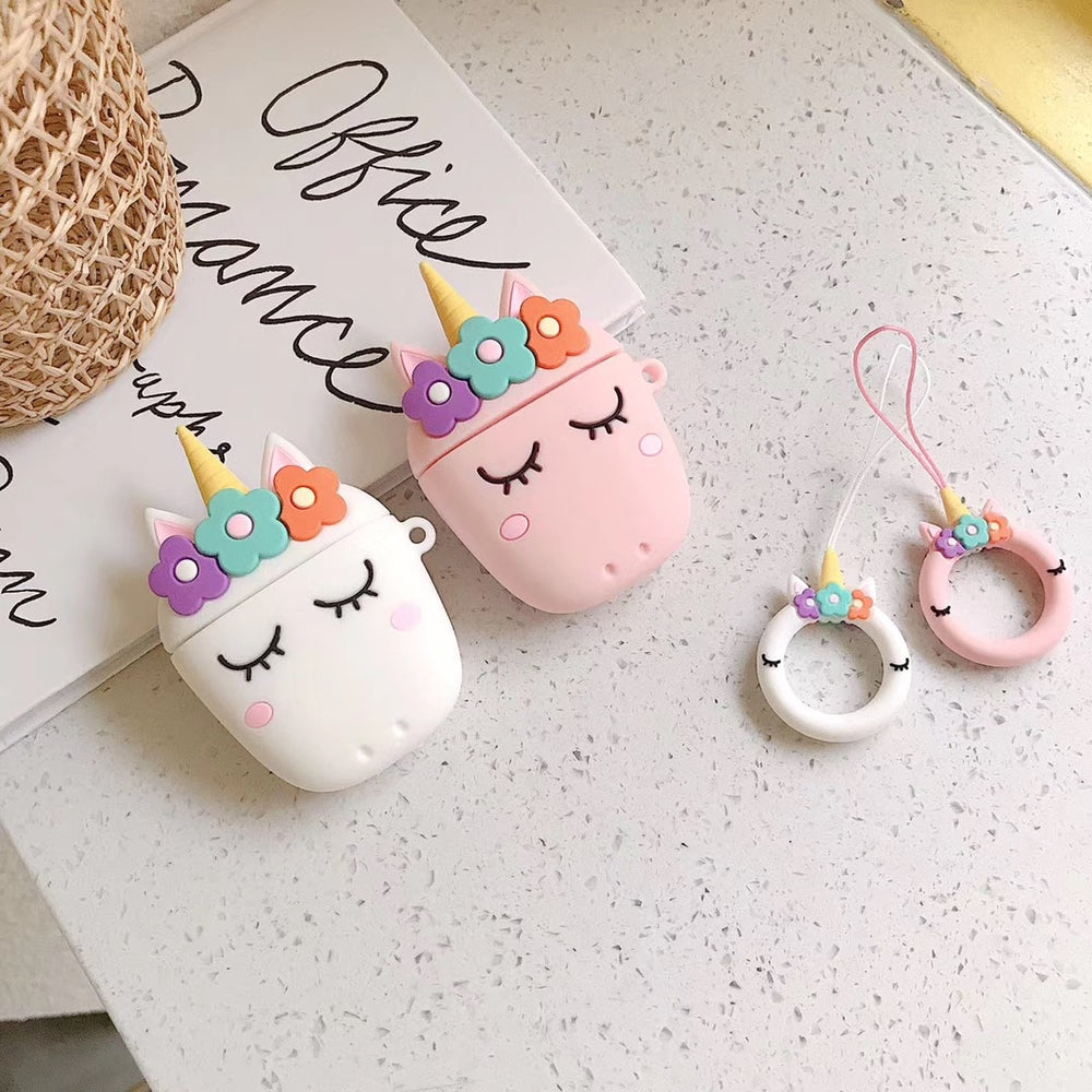 Silicone Unicorn AirPods Case - phosos store