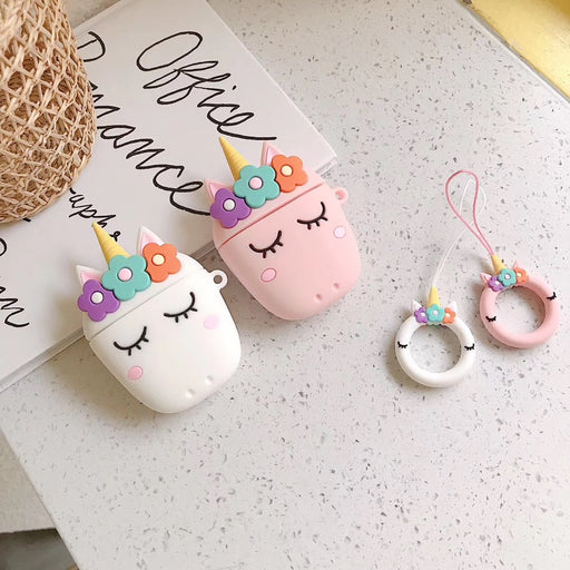 Silicone Unicorn AirPods Case - phosos store
