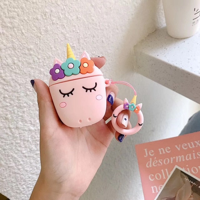 Silicone Unicorn AirPods Case - phosos store