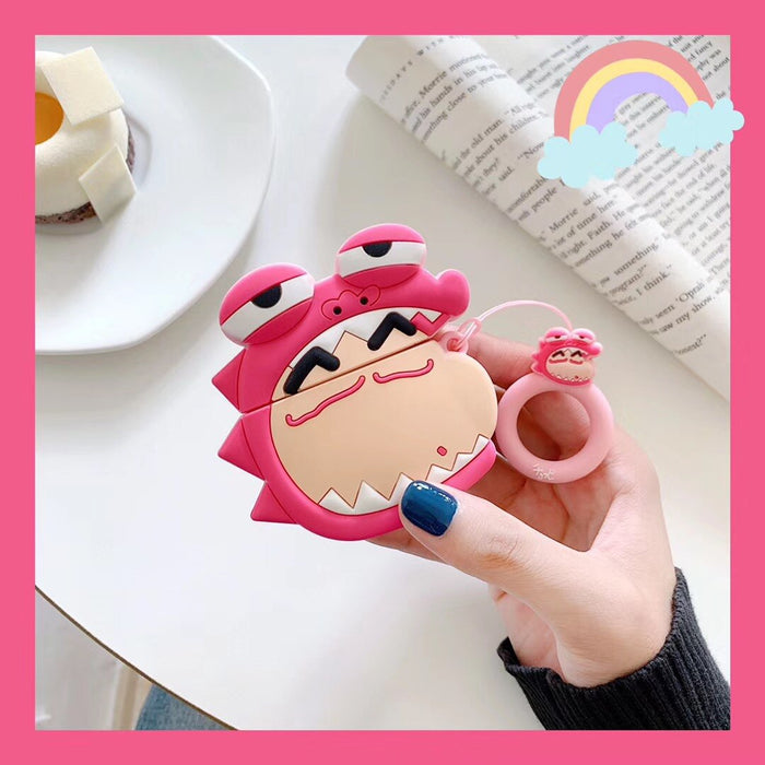 Dinosaur Shin-chan Silicone AirPods Case - phosos store
