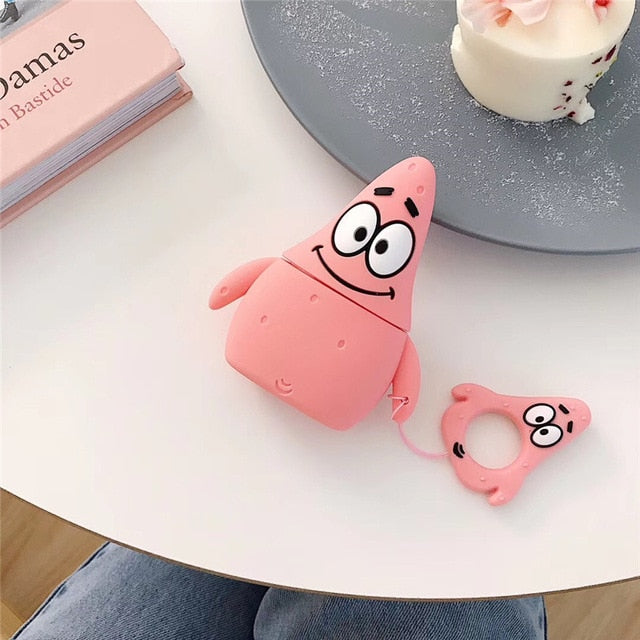 SpongeBob and Patrick Silicone AirPod Cases - phosos store