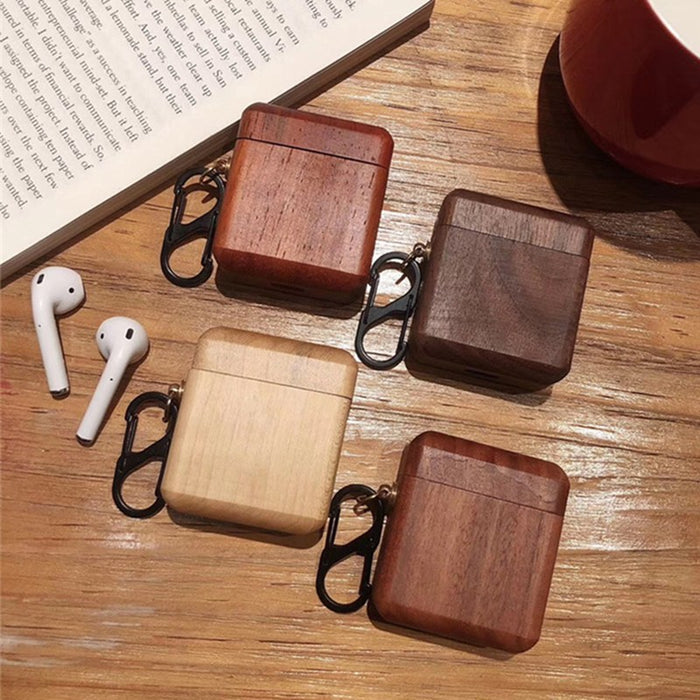 Wooden Protective AirPods Case - phosos store
